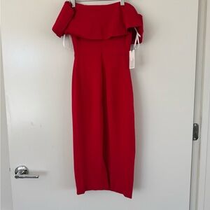 Babaton Red Dress New with Tags